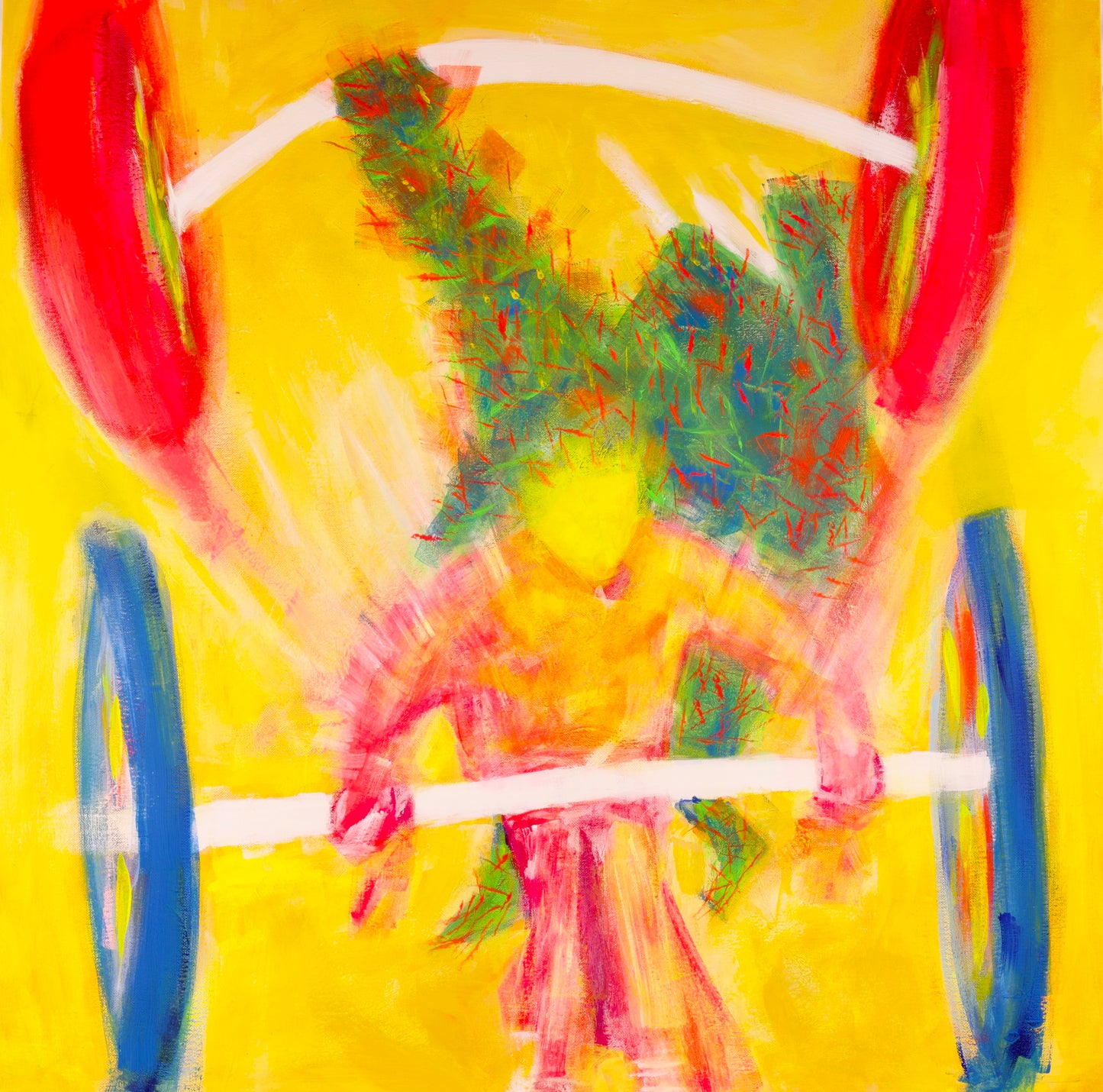 Tableau L'homme le plus fort du monde - juanmartinezstudio