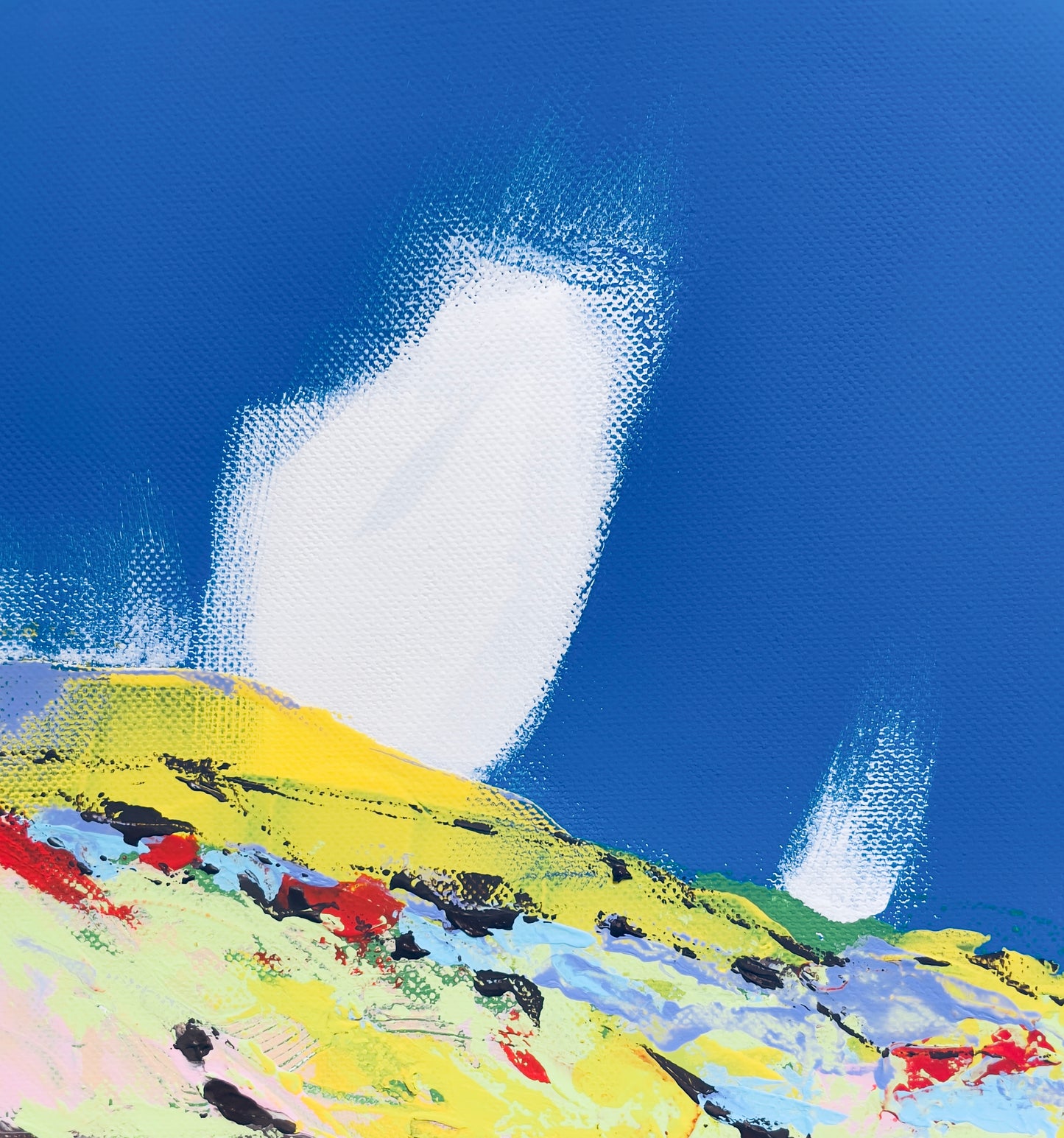 Escarpé - Peinture sur Toile