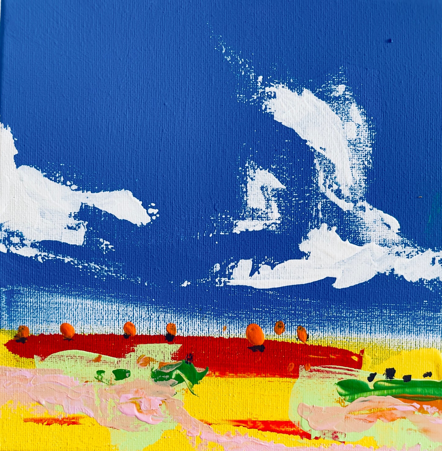 Harmonie - Peinture sur Toile