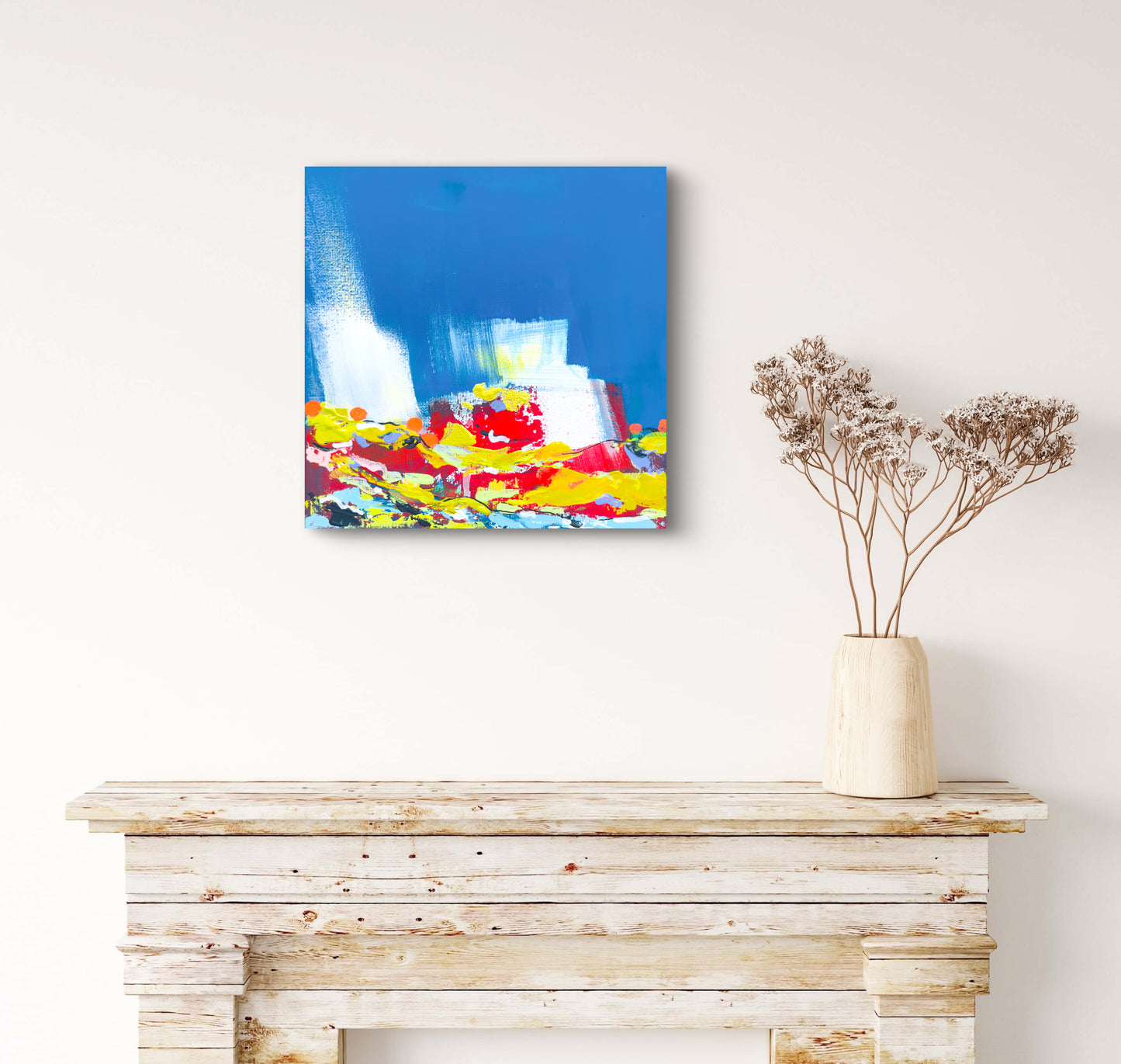 Nuance Ondulante - Peinture sur Toile